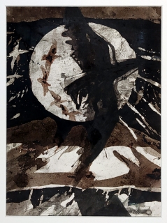 Riedlbauch Rudolf – ilustrace pro knihu, malba tuší a akvarelem, nedatováno