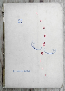 Rey Jan – Tanečnice. Sonata dei balleti, podpis František Muzika a B. M. Klika, 1928