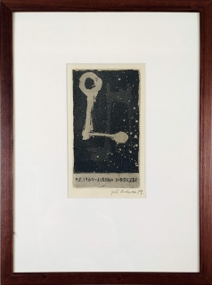 Balcar Jiří – P. F. 1960 Jiřina Hořejší, akvatinta a lept, 1959