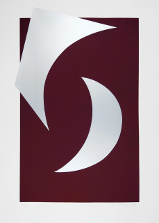 Vomáčka Tomáš – Bez názvu, serigrafie, číslováno 2/17, 1974