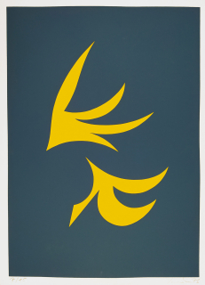 Vomáčka Tomáš – Bez názvu, serigrafie, číslováno 7/15, 1973