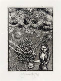 Brunovský Albín – Také malé zábavky, původní lept, 1979