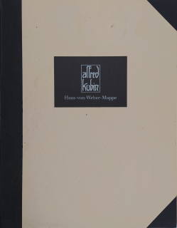 Kubin Alfred – Hans von Weber Mappe (1903), faksimile, 1989