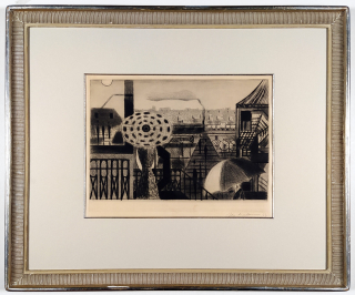 Smetana Jan – Paříž, suchá jehla, 1947