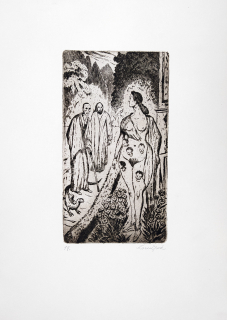 Konůpek Jan – Bez názvu, původní lept, ca 1920