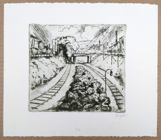 Konůpek Jan – Plzeň IV. , původní lept, 1916