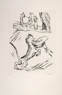 Konůpek Jan – Bez názvu, původní lept, ca 1920