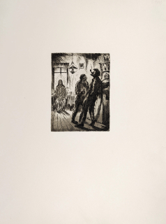 Konůpek Jan – Bez názvu, původní lept, ca 1920