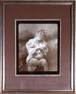 Saudek Jan – The Pet, autorská fotografie, sépiové tónování, 1985