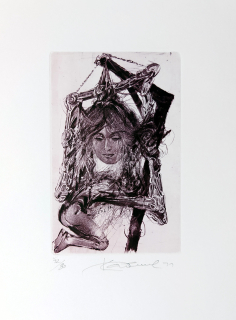 Demel Karel – Bez názvu, původní lept, 2011