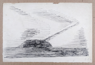 Brodská Eva – Voda, kresba tuší, 1993