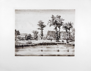 Nauman Arno – Trocnov, lept a suchá jehla, číslováno 16/150, ca 1930