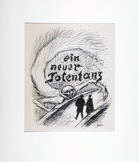 Kubin Alfred – Der Komet, I, Ein neuer Totentanz, klasický ofset, 1947