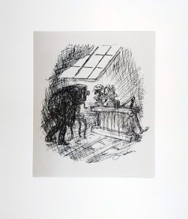 Kubin Alfred – Der Photograph, XX, Ein neuer Totentanz, klasický ofset, 1947