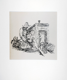 Kubin Alfred – Gärtner, XIII, Ein neuer Totentanz, klasický ofset, 1947