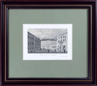 Teplice – G. Taubert, původní oceloryt, ca 1840