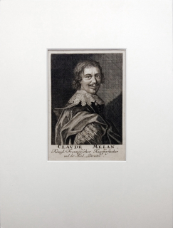 Mellan, Claude; pův. mědiryt ca 1620, vlastní podobizna