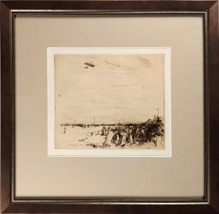 Šimon Tavík František – Dvouplošník, původní lept, 1909
