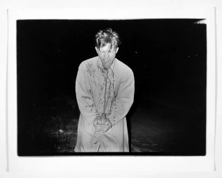 Stano Tono – Portrét, signovaná a datovaná autorská fotografie, 1984