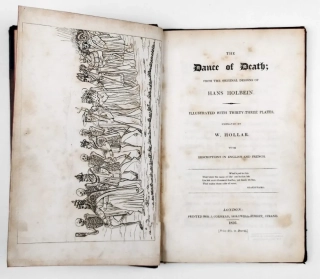 Hollar Václav – The Dance of Death, 33 původních mědirytů, Londýn, 1816