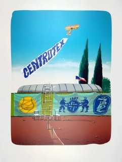 Bím Tomáš – Tenis, Centrotex, původní litografie, ca 1994