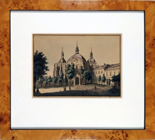 Praha – Kostel Nanebevzetí P. Marie, Vincenc Morstadt, Wipani, lept, 1825