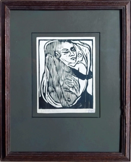 Váchal Josef – Z rituálu toledských haeretiků, původní dřevoryt, 1911