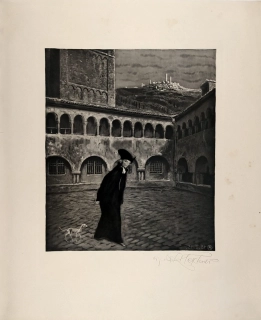Teschner Richard – Hniloba, původní akvatinta, 1915