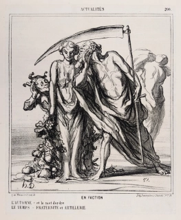 Daumier Honoré – Le Charivari, původní litografie, 1867