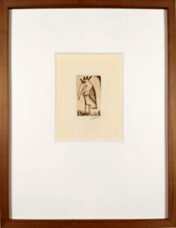 Born Adolf – Veselá zvířata, lept s barevným podtiskem, 1990
