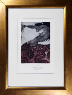 Richterová Marina – Flamenco, signovaný barevný lept, ex. č. 36/170, 2002
