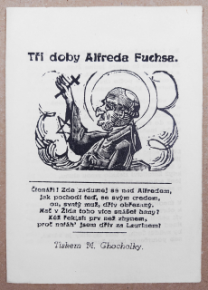 Váchal Josef – Tři doby Alfreda Fuchsa, autorský příležitostný tisk, 1939–1945