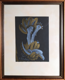 Marková Cecílie – Medijní malba, suchý pastel, 17. 5. 1980