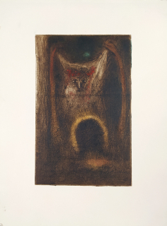 Reynek Bohuslav – pozdější otisk z autorovy desky, suchá jehla, 2013