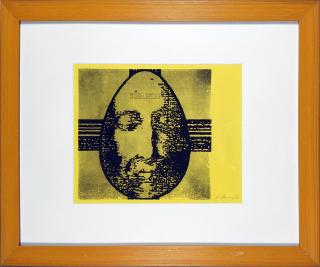 Dokoupil Jiří Georg – Code, původní litografie, 1987