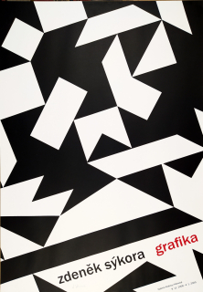 Sýkora Zdeněk – Zdeněk Sýkora grafika, signovaná serigrafie, 2008