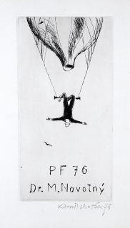 Lhoták Kamil – PF 76 Dr. M. Novotný, suchá jehla, 1975