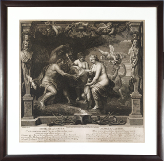 Baron Bernard – podle Rubense, Achilles Armatus, původní lept, 1767–1793