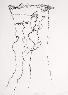 Karlíková Olga – Skřivani, původní litografie, číslováno 3/60, 1998