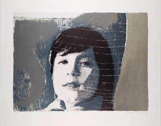 Matoušek František / Francis de Nim – Petr, rozměrná barevná serigrafie, č. 68/100, 2004