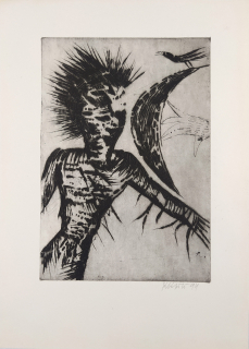Klápště Jaroslav – Svítání, suchá jehla, 1994
