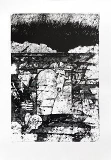 Voves Jiří – Bez názvu, serigrafie, číslováno 13/100, nedatováno