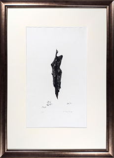 Muzika František – Larva, původní litografie, číslováno 6/30, 1967