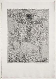 Černá Kateřina – Velká houpačka, lept, č. 5/25, 1982