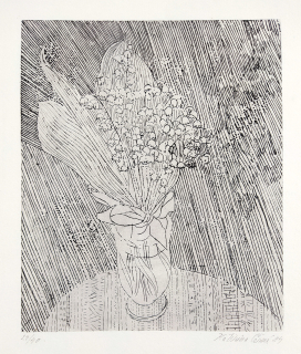 Černá Kateřina – Konvalinky velké, lept, č. 24/40, 1984