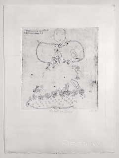 Černá Kateřina – Panenka s růžema (1964), Archaické obrazy č. 8, lept a suchá jehla, 2014–2015