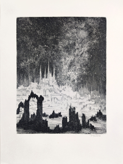 Kobliha František – Bez názvu, vernis mou, 1946