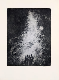 Kobliha František – Bez názvu, vernis mou, 1946