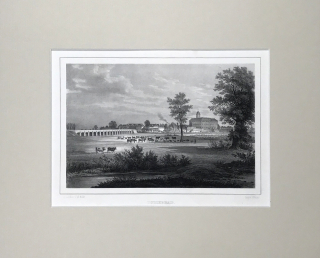 Poděbrady – Arldt C. W., Semmler C. G., původní litografie, 1845