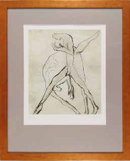 Válová Jitka – Sběrači, původní číslovaná litografie č. 50/200, 1987